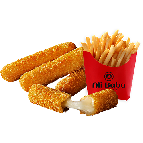 Mozzarella Sticks Ali Baba Kebabs