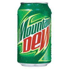 Mountain Dew 375ml Can